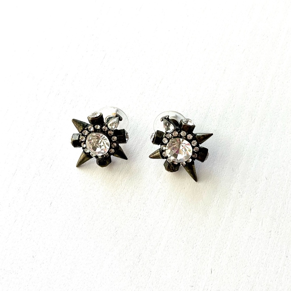 Bronze Spike Earrings